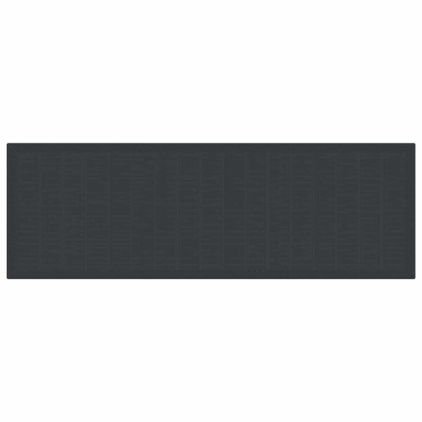 vidaXL Puutarhap&ouml;yt&auml;setti tyynyill&auml; tyynyll&auml; 11 pcs Antrasiitti