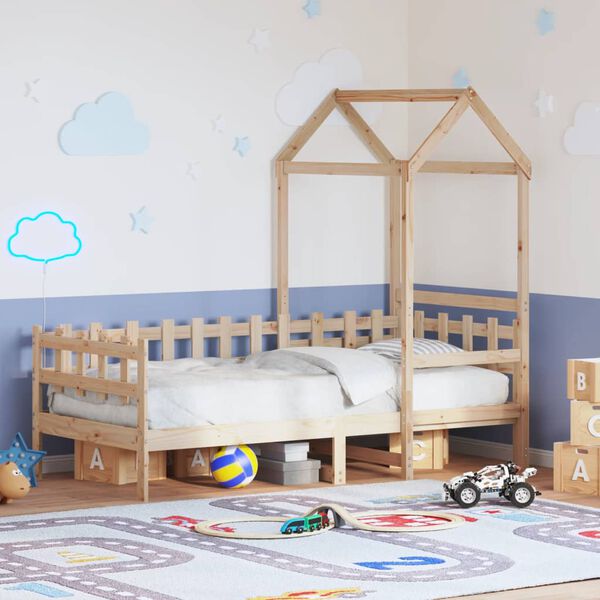 vidaXL Sohvas&auml;nky katoksella 90x200 cm t&auml;ysi m&auml;nty