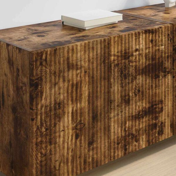 vidaXL TV-sein&auml;kaappi Savup&auml;hkin&auml; 59,5 x 31 x 40 cm Tekninen puu