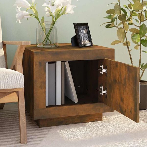 vidaXL Sohvap&ouml;yt&auml; savutammi 51x50x45 cm tekninen puu