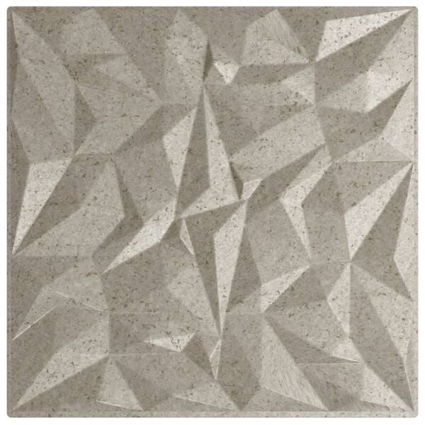 vidaXL Seinäpaneelit 48 kpl betoni 50x50 cm XPS 12 m² ametisti