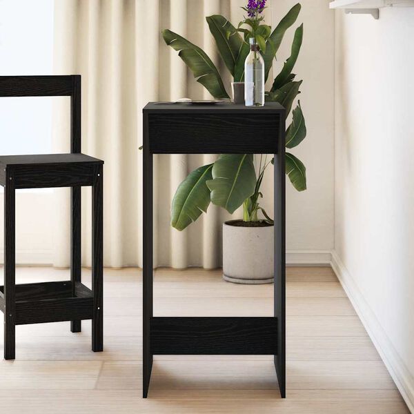 vidaXL Baarip&ouml;yt&auml; Musta tammi. 51 x 50 x 103,5 cm Tekninen puu