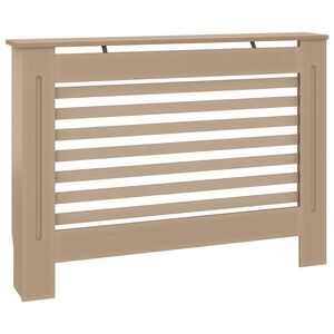 vidaXL L&auml;mp&ouml;patterin suoja 112x19x81,5 cm MDF