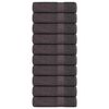 vidaXL K&auml;sipyyhkeet FROGN 10 kpl Antrasiitti 50x100 cm 360 gsm