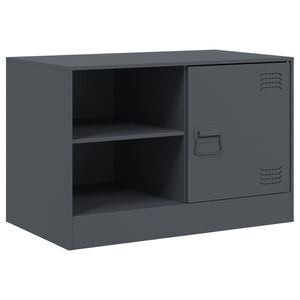 vidaXL TV-taso antrasiitti 67x39x44 cm ter&auml;s