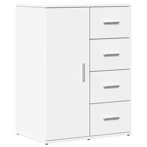 vidaXL Senkki valkoinen 59x39x80 cm tekninen puu