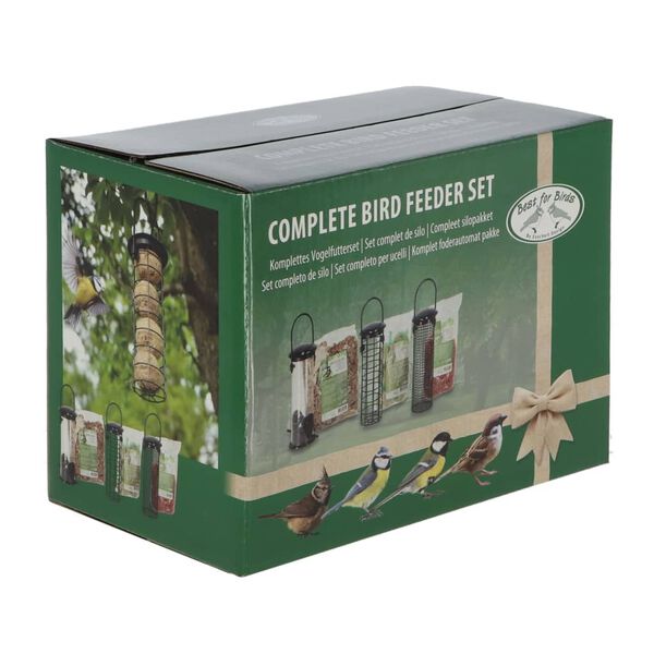 Esschert Design T&auml;ydellinen lintujen ruokintasarja S 3 kpl