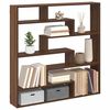 vidaXL Wall Cube Hylly 7 lokeroa Ruskea Tammi Engineered Wood