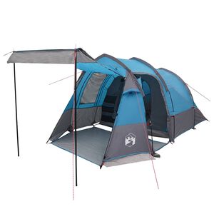 vidaXL Tunneliteltta 390 x 215 x 152 cm Sininen