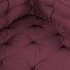 vidaXL Pallet-sofatyyny Burgundy kangas