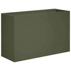 vidaXL Puutarha ruukku Oliivinvihre&auml; 80 x 30 x 50 cm