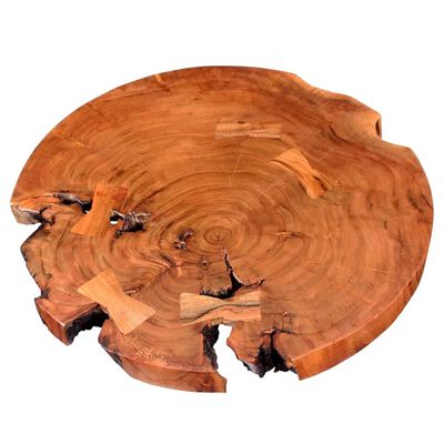 vidaXL Baaripöytä Puunrunko Täysi Akaasiapuu (55-60)x110 cm