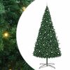 vidaXL Joulukuusi Vihre&auml; 400 cm Polyvinyylikloridi