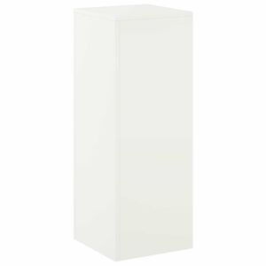 vidaXL Kasviteline valkoinen 30 x 30 x 80 cm Ter&auml;s