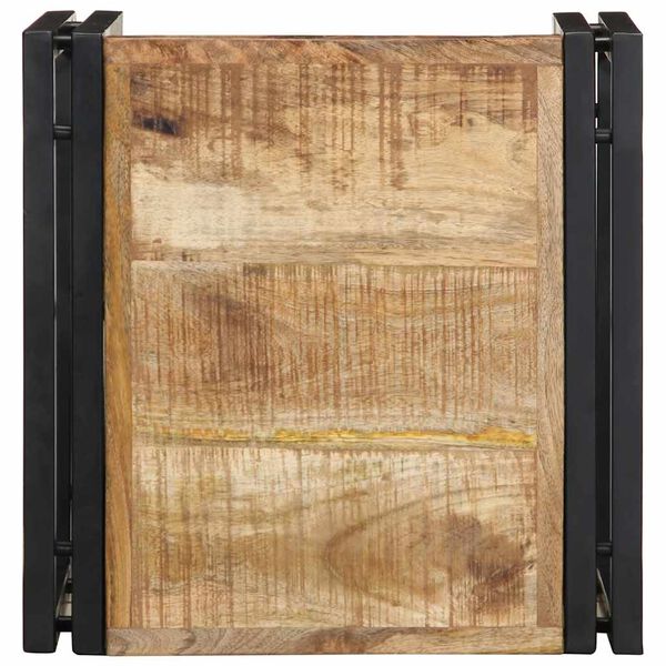 vidaXL Sohvapöytä 40x40x35 cm Massiivipuuta mango