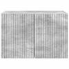 vidaXL TV-sein&auml;kaappi Betoni Harmaa 59,5 x 31 x 40 cm Tekninen puu