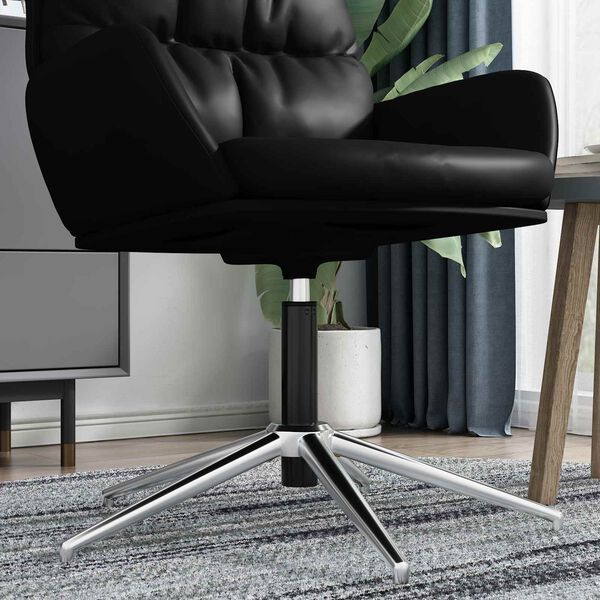 vidaXL Toimistotuolin kaasusylinteri Musta 14 cm Rauta