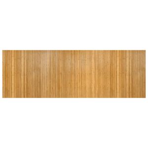vidaXL Matto suorakaide luonnollinen 100x300 cm bambu