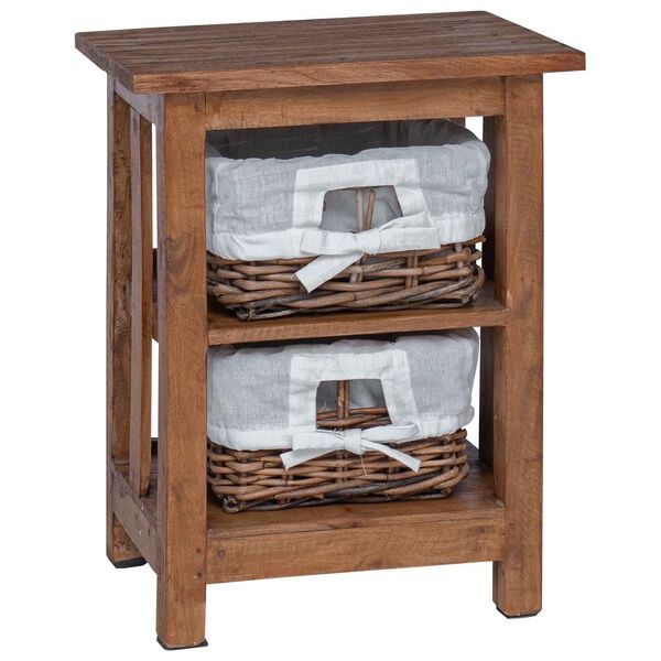 vidaXL Sivup&ouml;yt&auml; Ruskea T&auml;ysi Mahonki