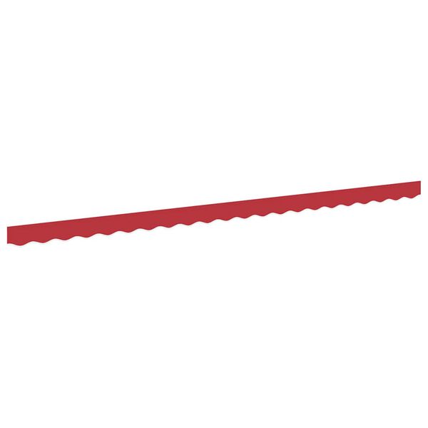 vidaXL Liiterin r&auml;yst&auml;spelli Punainen 580 x 20 cm Kangas