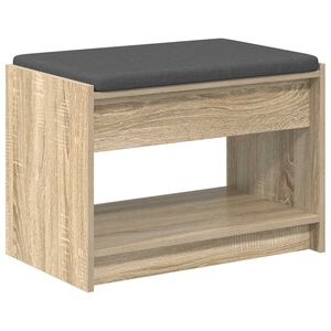 vidaXL Halli penkki Sonoman tammi 63 x 38 x 45 cm