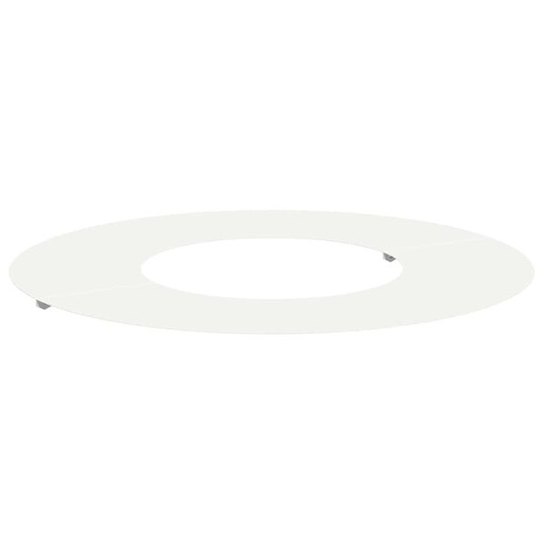 vidaXL sopiva Litte&auml;lle puu rengalle Valkoinen &Oslash;30 / 60 cm Ter&auml;s