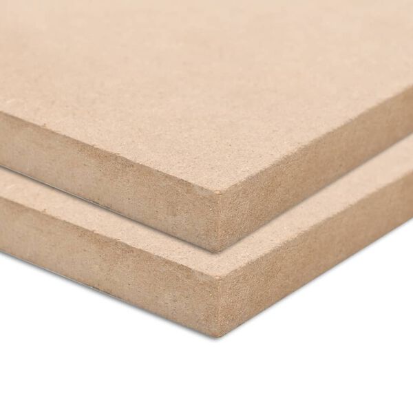 vidaXL MDF-levyt 2 kpl suorakaide 120x60 cm 12 mm