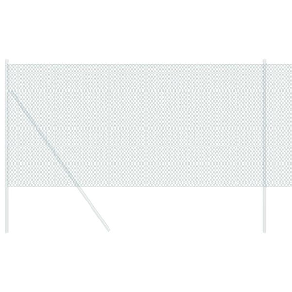 vidaXL Kuusikulmainen aita Vihreä 1.2 x 100 m Teräs