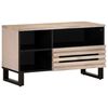 vidaXL TV-taso 80x34x46 cm t&auml;ysi mangopuu