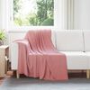 vidaXL Heittop&auml;&auml;llys 24 pcs Pinkki 170 x 130 cm Fleese