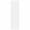 vidaXL Sein&auml;hylly valkoinen 85x16x52,5 cm tekninen puu