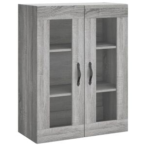 vidaXL Sein&auml;kiinnitett&auml;v&auml; kaappi harm Sonoma 69,5x34x90cm tekninen puu