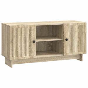 vidaXL TV-kaappi 102 x 34,5 x 50 cm Sonoma-tammi Tekninen puu