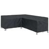 vidaXL Huonekalusuojus 250 x 180 x 80 cm 420D Oxford-kangas L-muoto