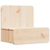 vidaXL Y&ouml;p&ouml;yt&auml; laatikon kanssa Ruskea 44 x 32,5 x 40 cm T&auml;ysi m&auml;nty