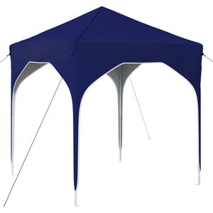 vidaXL Pop-up Juhlateltta 194 x 194 x 245 cm Sininen