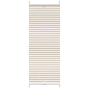 vidaXL Plisse-verho 40x100cm kerma