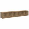 vidaXL TV-tasosetti 2 pcs Artisan tammi 37 x 35 x 107cm Tekninen puu