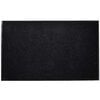vidaXL Ovimatto musta 90 x 150 cm PVC
