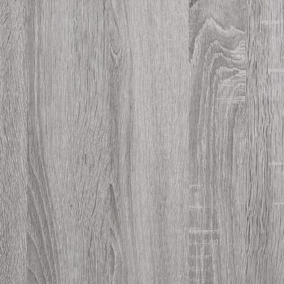 vidaXL Senkki harmaa Sonoma 70x30x80 cm tekninen puu
