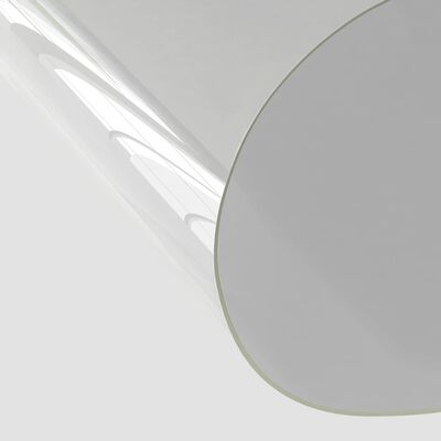 vidaXL Pöytäsuoja läpinäkyvä 200x100 cm 2 mm PVC
