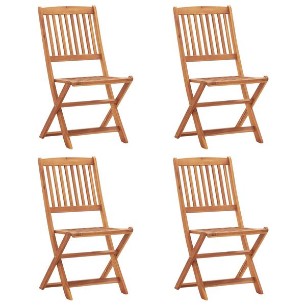 vidaXL Tuoli Ruskea Akaasiapuu