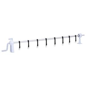 vidaXL Uima-altaan suojan rulla muovijalustalla