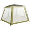 vidaXL Uima-altaan teltta kangas 590x520x250 cm vihre&auml;