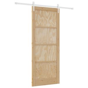 vidaXL Liukuovi ORKDAL 86 x 211 cm T&auml;ysi m&auml;nty