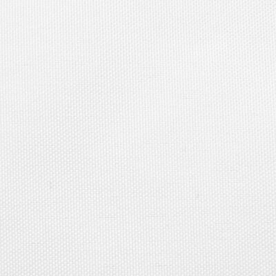 vidaXL Aurinkopurje Oxford-kangas neliö 3,6x3,6 m valkoinen