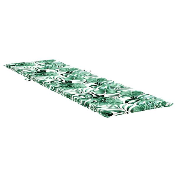 vidaXL Lounge-tyyny Lehti Lehtikuvio 200 x 70 x 4 cm Oxford-kangas