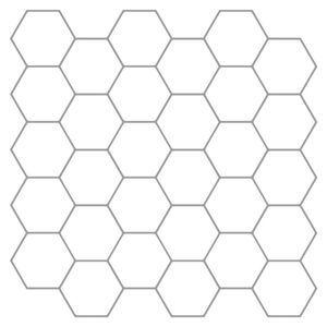 vidaXL Heptagonaalinen laatta 20 kpl Valkoinen harmaa 30 x 30 cm