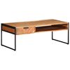 vidaXL Sohvap&ouml;yt&auml; 110x55x40 cm t&auml;ysi akasiapuu