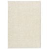 vidaXL Matto ISTAN korkeanukkainen kiilt&auml;v&auml; kerma 160x230 cm